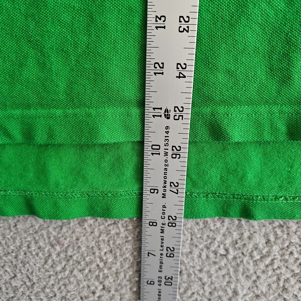 U.S. Polo Assn. Polo Shirt Men XL Green Pink Big Logo Short Sleeve Cotton XL - Picture 7 of 8
